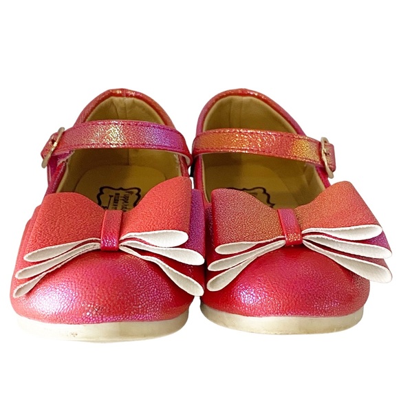 Pipperdoodles Girls Pink Shimmer Velcro Strap Sz 13/30 - fits like 11T - Picture 6 of 11